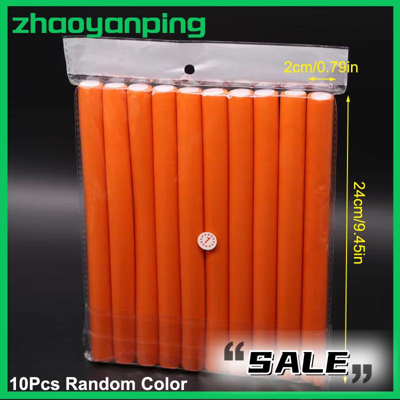 zhaoyanping 10 chiếc Máy uốn tóc linh hoạt Máy uốn tóc Máy Uốn Tóc máy uốn cong mềm uốn cong uốn xoăn Máy uốn tóc dụng cụ tạo kiểu không có máy uốn nhiệt máy ủi uốn nóng - 7