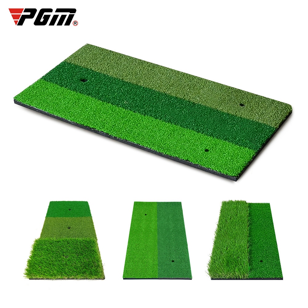 PGM Golf Hitting Mat Indoor Outdoor Mini Practice Durable PP Grass Pad Backyard Exercise Golf Training Aids Accessories DJD003 ราคา  381 บาท*ส่งฟรี