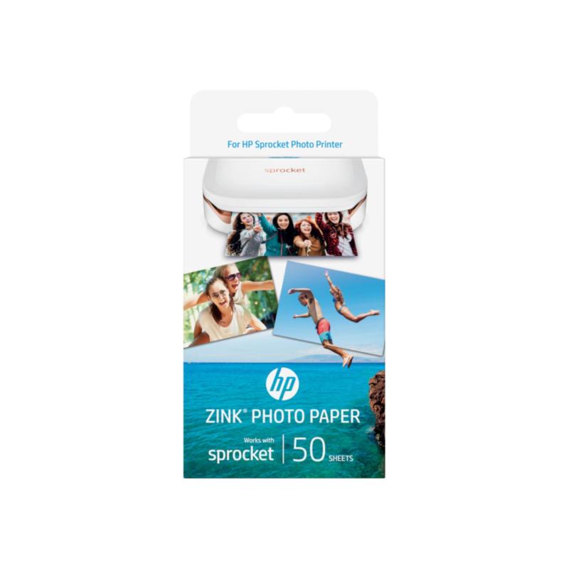 HP Sprocket Photo Paper-50 sticky-backed sheets/2 x 3 in Singapore