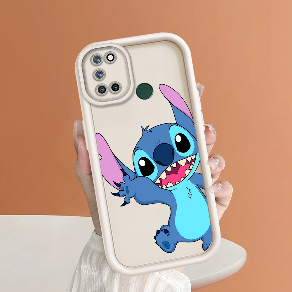 Ốp điện thoại cho Realme C12 Realme C15 Realme C17 Realme C2 Realme C20 Realme c20a mềm ban đầu vuông thang Ốp điện thoại silicon Ốp điện thoại bọc hoàn toàn