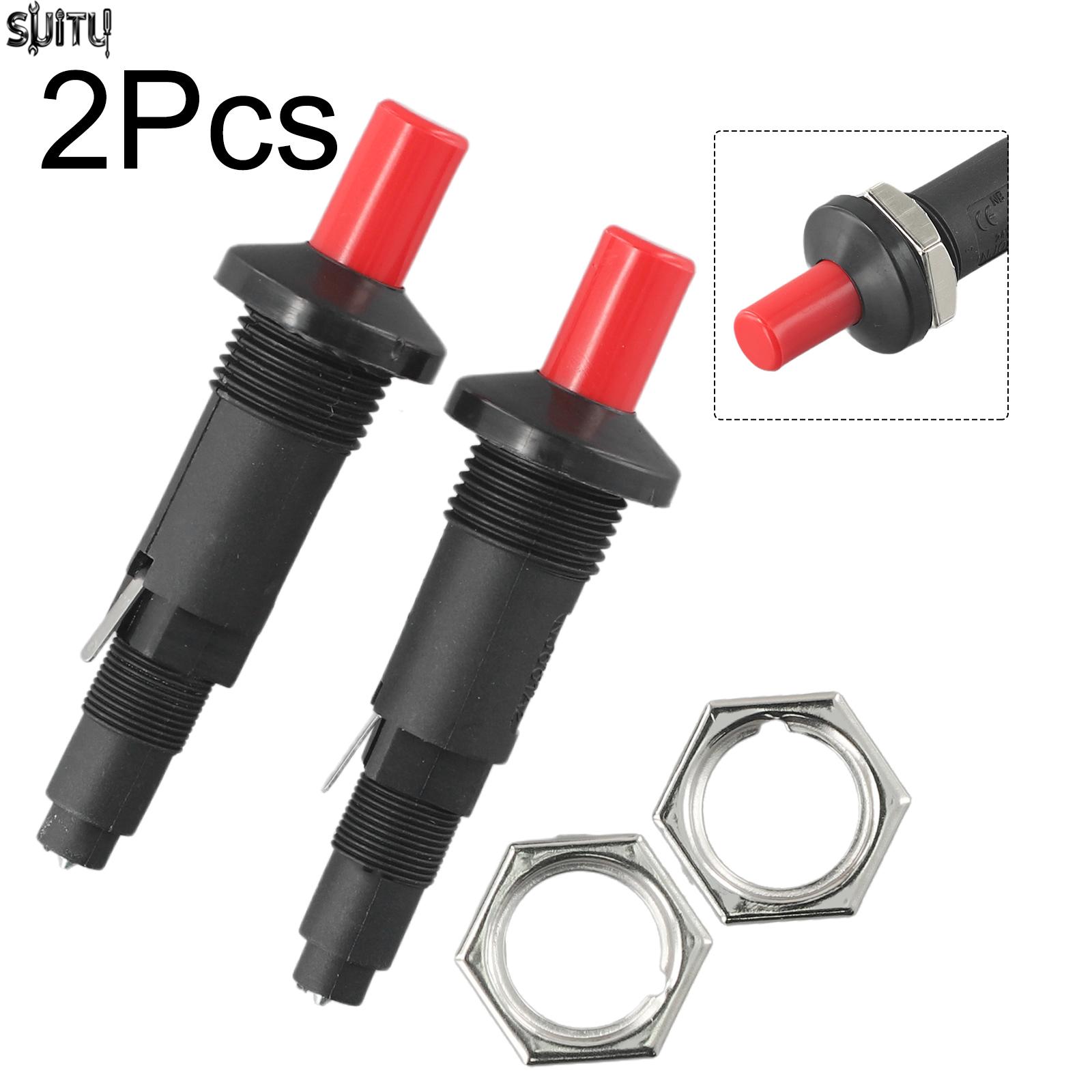 Gracekarin Gas Heater Outlet Piezo Plug Button 2 6cm Diameter 9cm Length (Pack of 2) NEW ราคา 125 บาท*ส่งฟรี