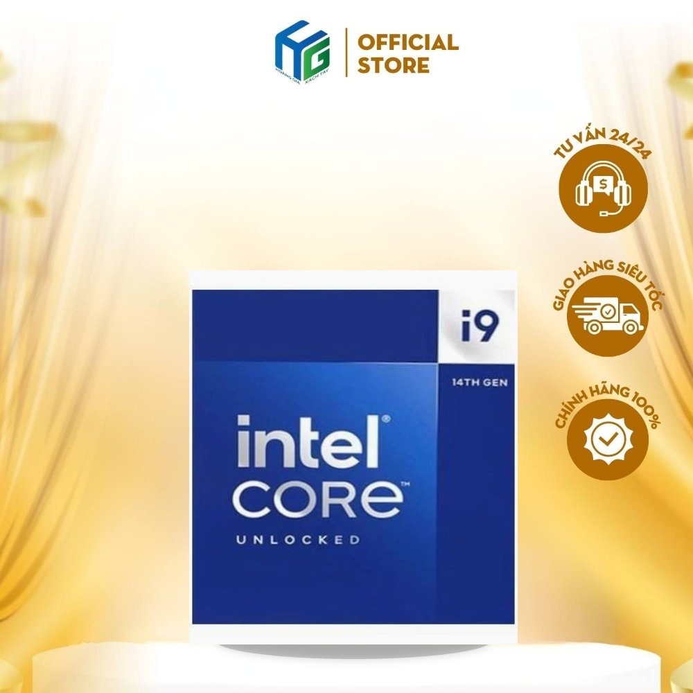 Bộ vi xử lý CPU Intel Core i9-14900KF ( Turbo up to 6.0GHz / 24 Nhân 32 Luồng / 36MB / LGA 1700) – Hàng Chính Hãng