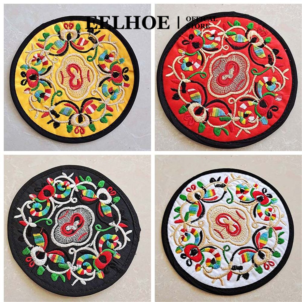 13CM Premium Design Coasters With Strong Chinese Characteristics For Glasses Cups Vases Candles On Your Wood Glass Or Stone Dining Table ราคา 12 บาท*ส่งฟรี