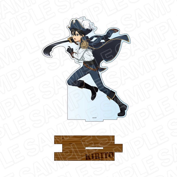 Mô hình Standee Sword Art Online Acrylic Kirito Song kiếm SAO Phụ kiện trang trí để bàn góc học tập