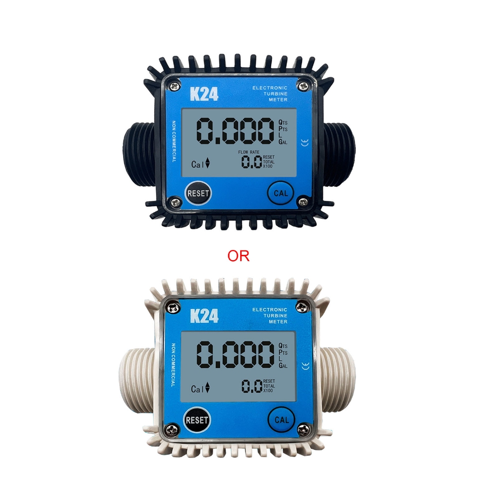 Dòng chảy chất lỏng Đồng hồ cảm biến cho nhiên liệu nước 10-120l/min DN25 Đồng hồ đo lưu lượng điện tử