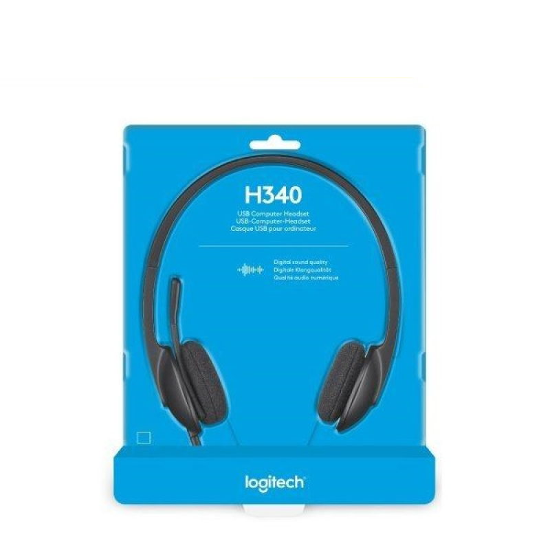 Logitech H340 USB Headset with Noise Cancelling Mic Singapore