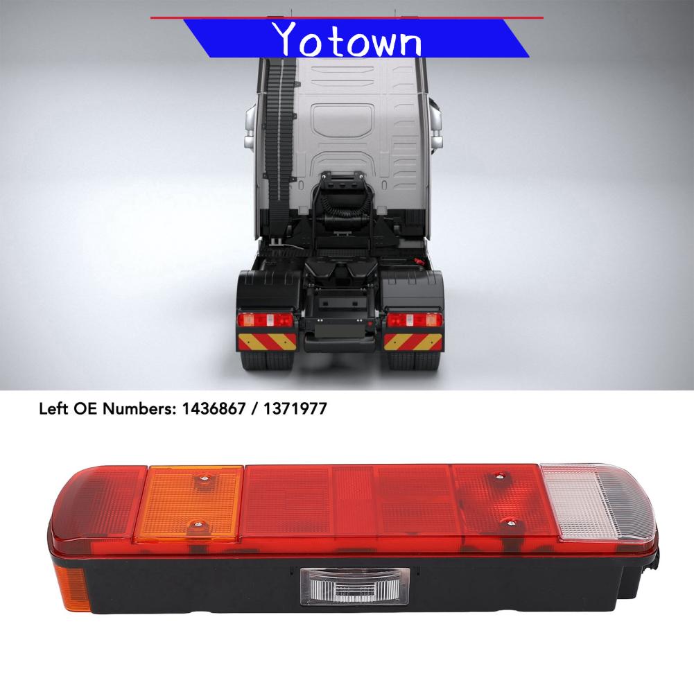 Yotown Thanh đèn đuôi xe tải Tbest Thay thế đèn hậu bền bỉ chịu thời tiết cho xe tải SCANIA 4 P G Series Chất liệu PC ABS (Phải OE (1436868)) Giá 699,000 Đồng*Miễn phí vận chuyển