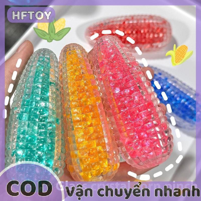 HFTOY 1 mảnh chậm phục hồi di động giải nén đồ chơi mini màu pha lê mô phỏng siêu mềm Ngô trang trí quà tặng