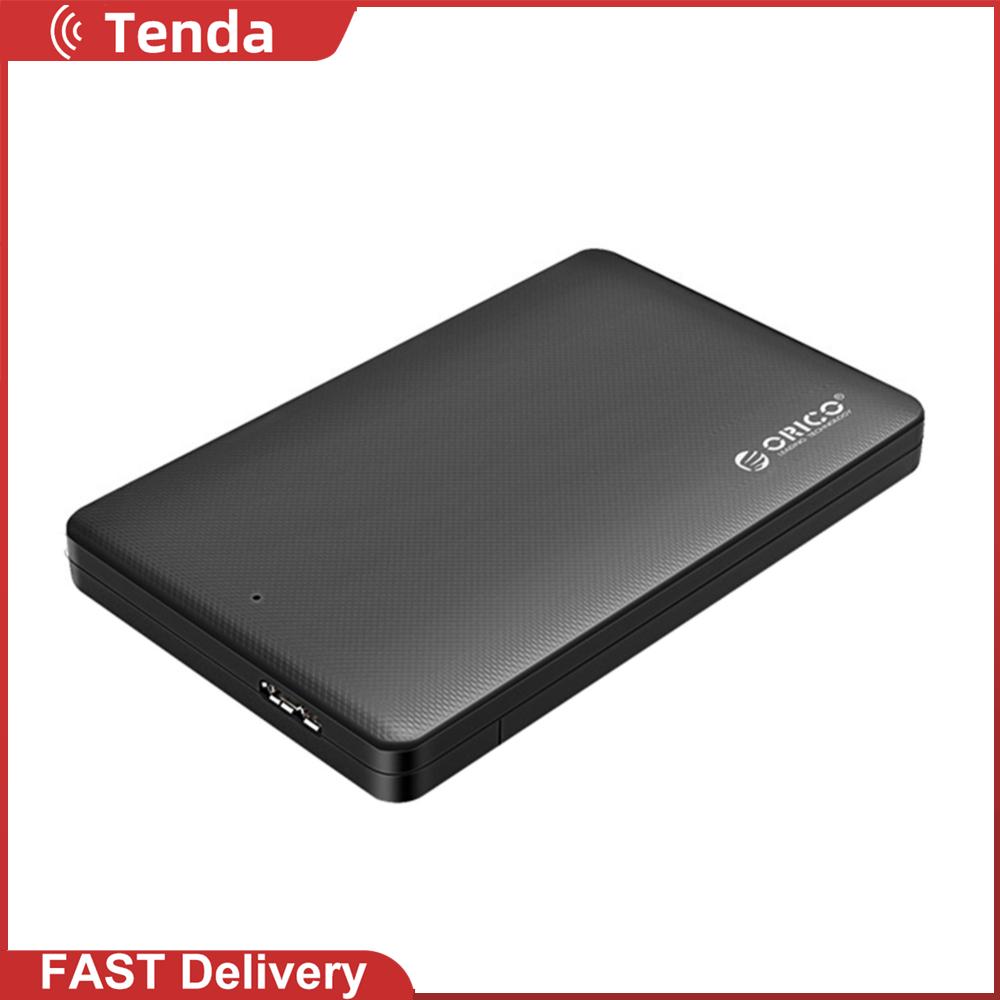 กล่องฝาปิดอะแดปเตอร์ HDD SSD ปลั๊กแอนด์เพลย์5อะแดปเตอร์ Gbps USB 3.0กล่องใส่ฮาร์ดดิสก์ใช้พลังงานต่ำอุปกรณ์เสริมสำหรับกล่อง HDD ขนาด2.5นิ้ว9.5มม. - ยี่ห้อ Tenda ราคา 204 บาท*ส่งฟรี