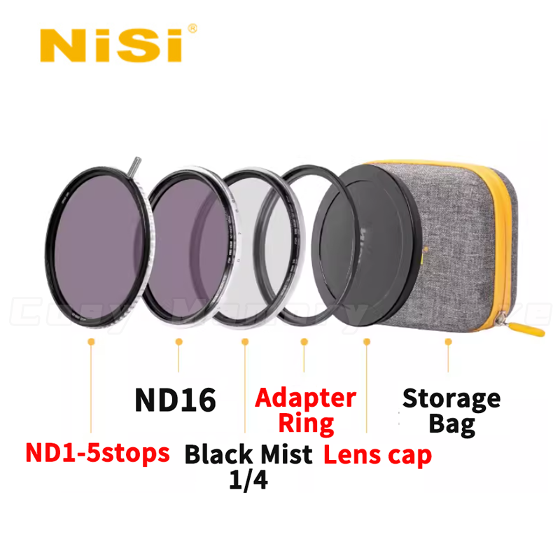 Nisi Combination Set Variable Nd True Color ND1-9 ND1-5 Nd Mirror 49/52/58/67 77 82Mm Portrait Photography Camera Filter ราคา 6,185 บาท*ส่งฟรี