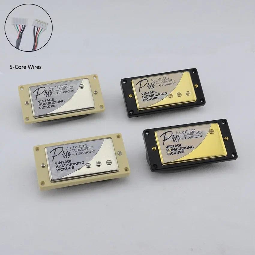 WK1 Set Original Genuine Standard PRO Electric Guitar Alnico Humbucker Pickup Nickel / Gold Cover Guitar Accessories ราคา 970 บาท*ส่งฟรี