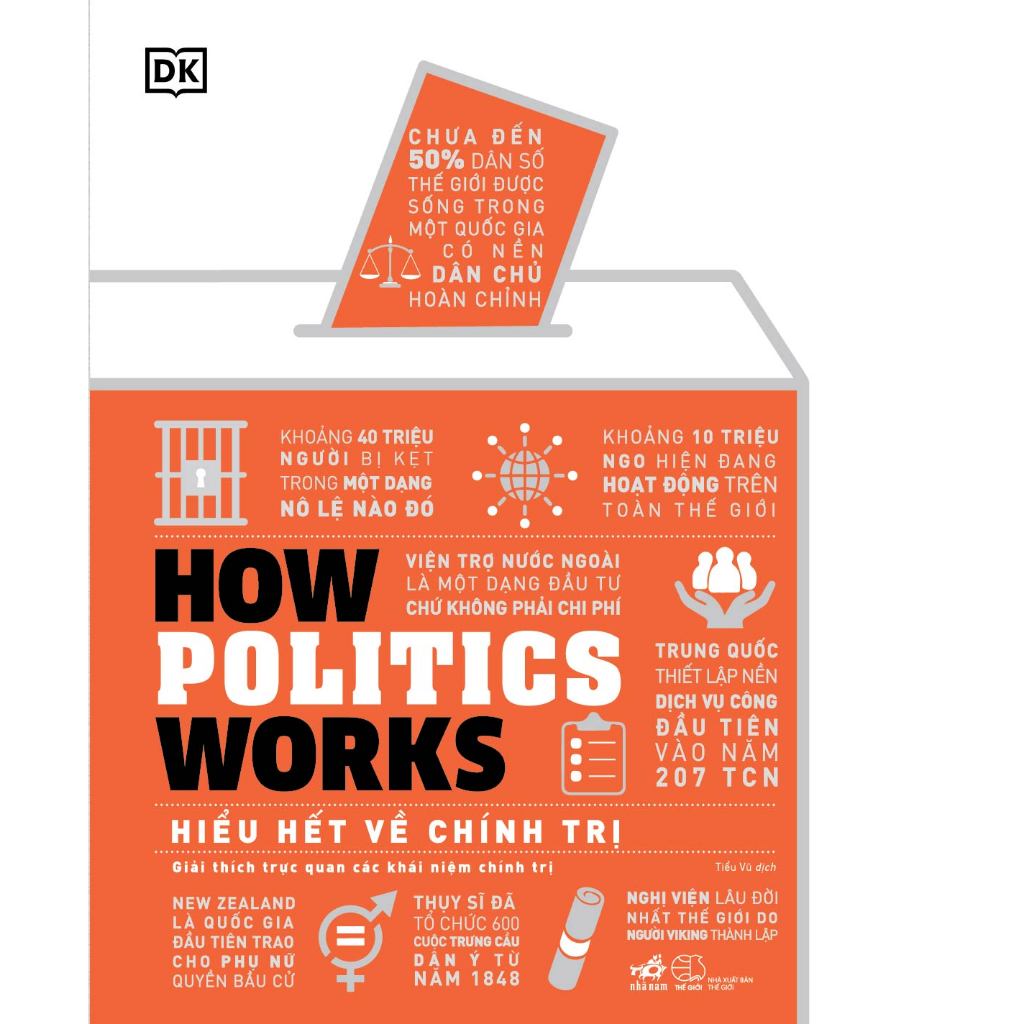 Sách - How politics works - Hiểu hết về chính trị Bìa cứng Nhã Nam