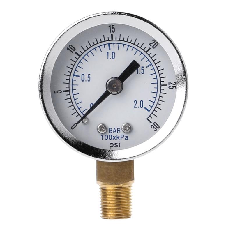 13mm 1/4 Bsp Thread Hongqi Bar Air Pressure Gauge: 0-180 Psi, 0-12 - View #4