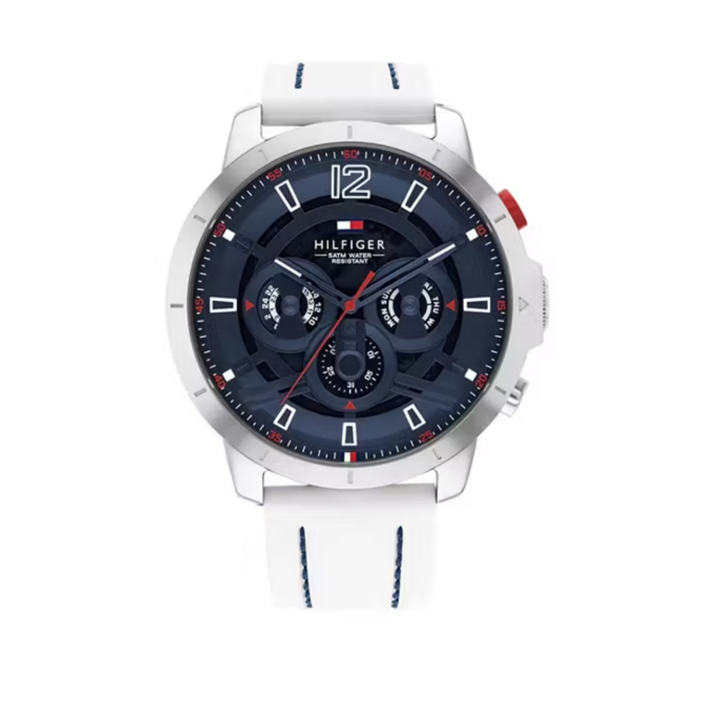 TOMMY HILFIGER รุ่น TH1792148 นาฬิกาข้อมือผู้ชาย สายซิลิโคน หน้าปัด 50 มม. ราคา 7,950 บาท*ส่งฟรี