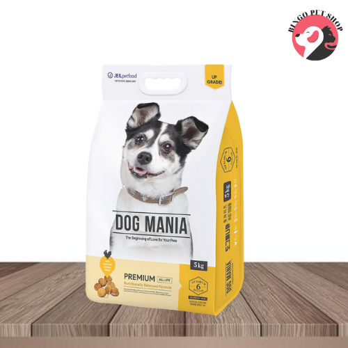 5kg Thức ăn hạt cho chó Dog Mania Premium