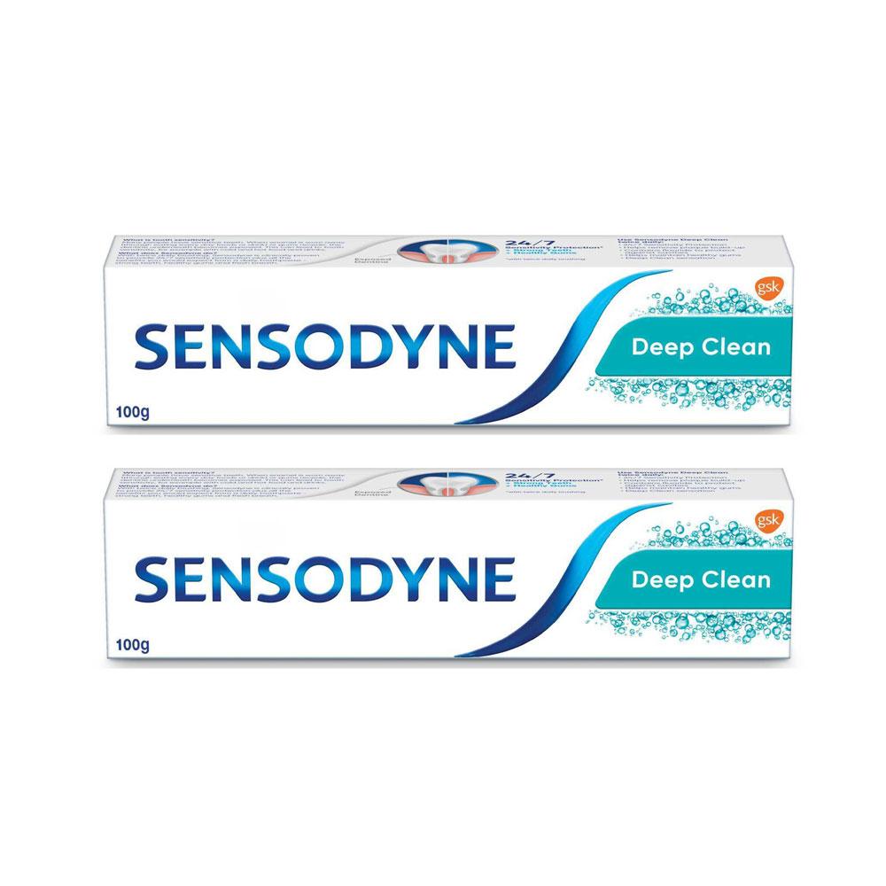 [Co.op Online] - Bộ 02 kem đánh răng Sensodyne Deep Clean 100g