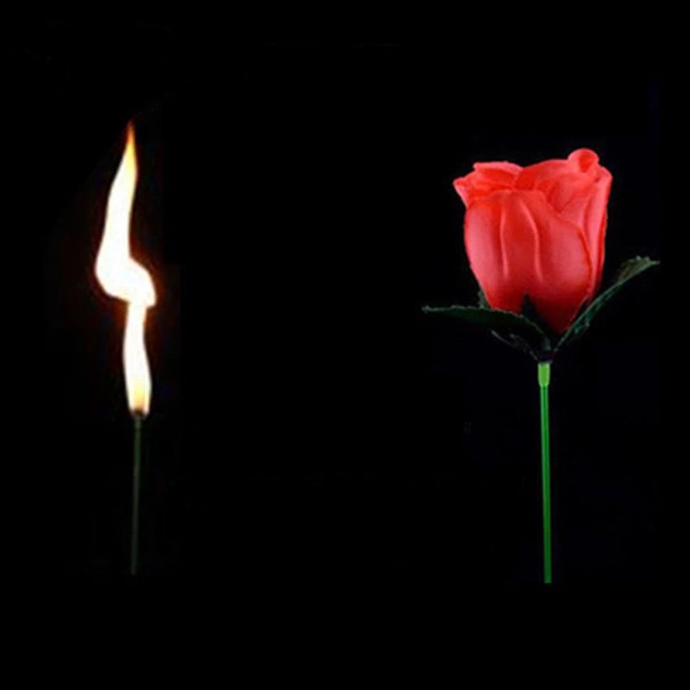Fsdrd bất ngờ mới lạ buồn cười thần bí lửa đạo cụ ảo thuật thủ đoạn ma thuật ngọn lửa xuất hiện hoa ma thuật lừa rose ngọn đuốc để tăng thay đổi hoa hồng ma thuật ma thuật lửa tăng