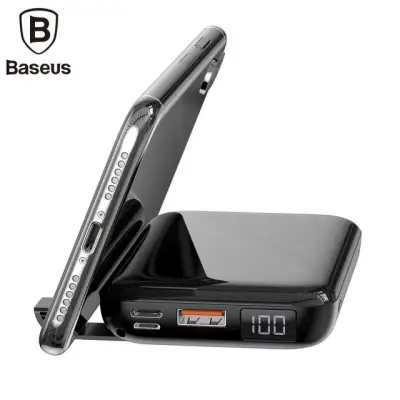 Baseus Mini S 10000mAh Wireless Power Bank Battery Charger