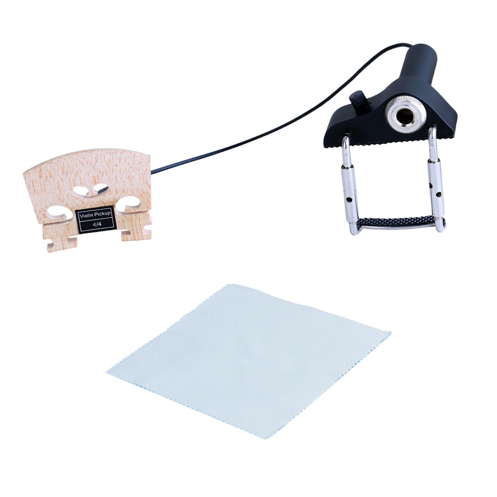 Miracle Shining Violin Pickup CV-16 Adjusting Placement Piezoelectric Accessory Consistent Sound Parts Contact Microphone Pickup for Mandolin ราคา 22,370 บาท*ส่งฟรี