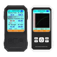 ANENG 3in1 Multifunctional Electric Field Magnetic Field RF Radiation Detector Handheld Electromagnetic Radiation Tester EMF Meter Portable Radio Frequency Detect Meter