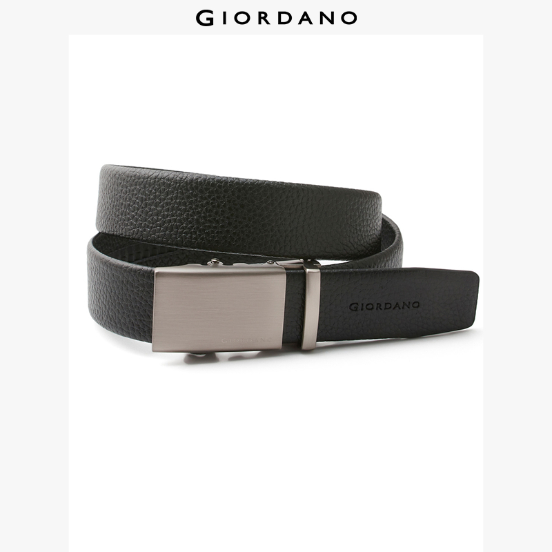 Thắt lưng nam khóa tự động chất synthetic leather cao cấp thời trang Giordano Free Shipping 01138067