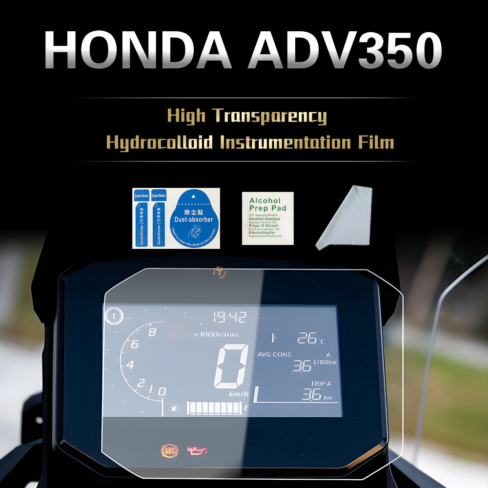 Honda ADv350 ADV 350 Xe Máy Cụm chống trầy xước miếng dán bảo vệ màn hình Cụ Bảng Điều Khiển Phim phụ kiện xe máy