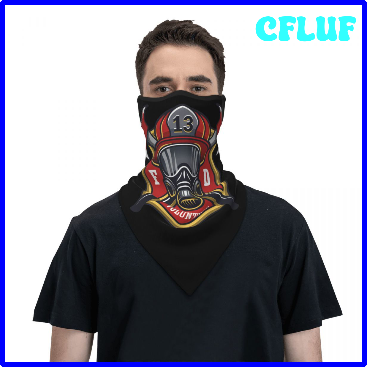 Cfluf feuerwehr Mann schädel Bandana hals gamasche gió dichte Gesichts Maske schal abdeckung frauen männer feuerwehr Mann FEUER rettung stirnband rohr sturmhaube dhrth