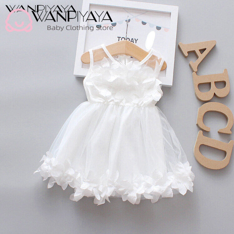 Baby Girl Beautiful Blended Dress #MJD124 main image 1