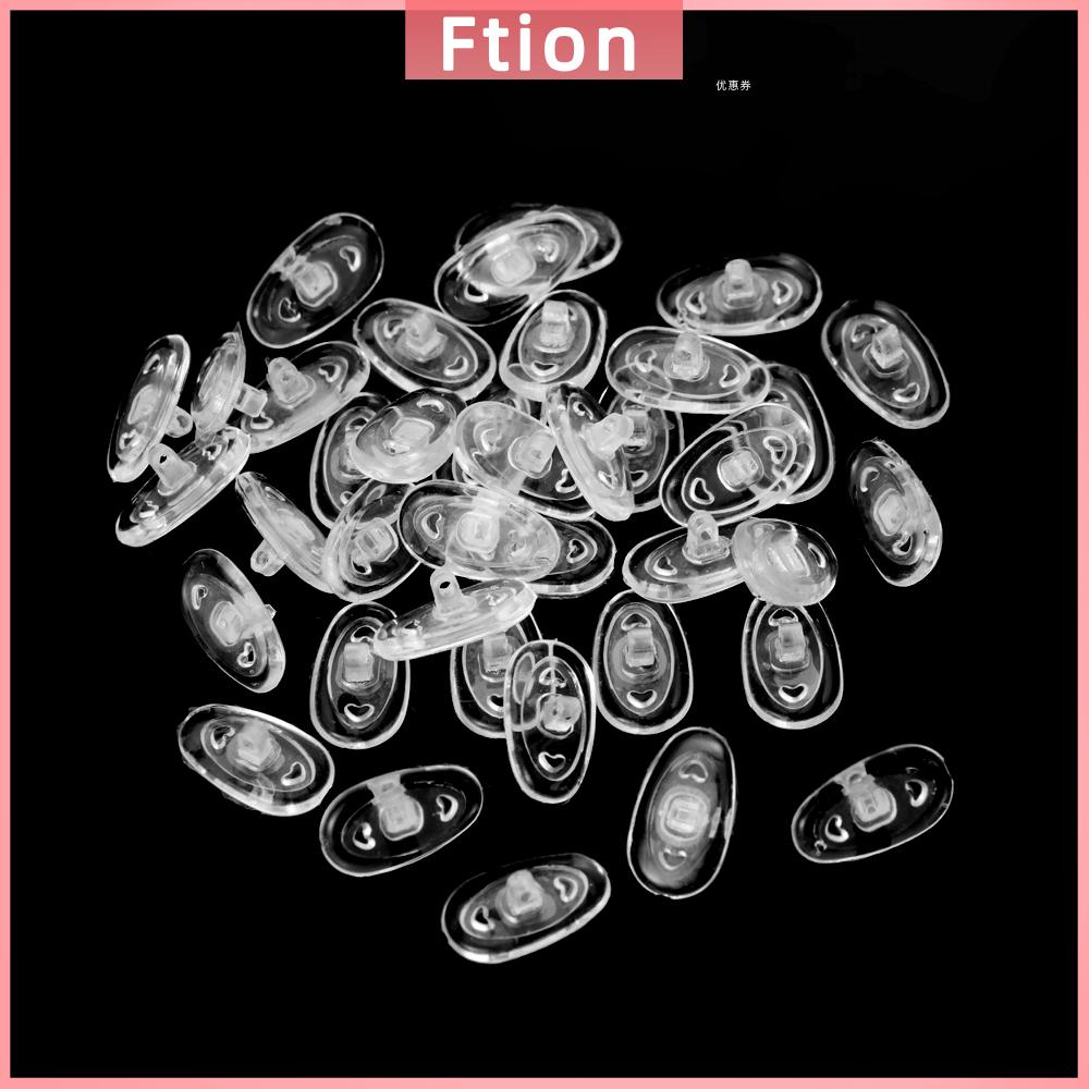 FTION 13mm với vít Bàn phím vặn vít Không trượt Miếng đệm mũi silicone Công cụ sửa chữa cho mắt kính Phụ kiện kính mắt Miếng đệm mũi cho kính