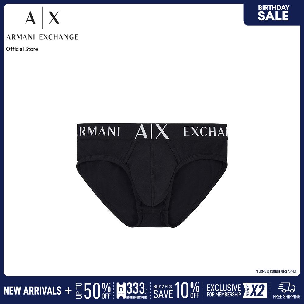 Armani Exchange Briefs Men 956003-CC282-00020 Black ราคา 1,590 บาท*ส่งฟรี