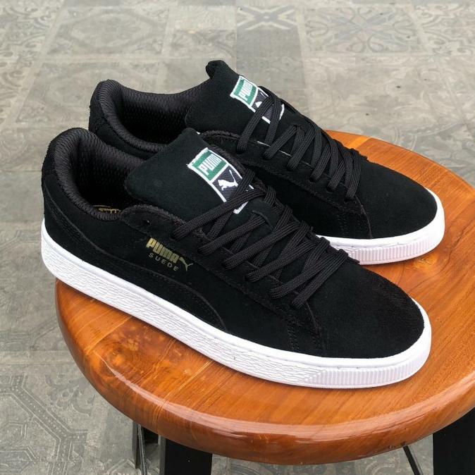 puma white black sneakers