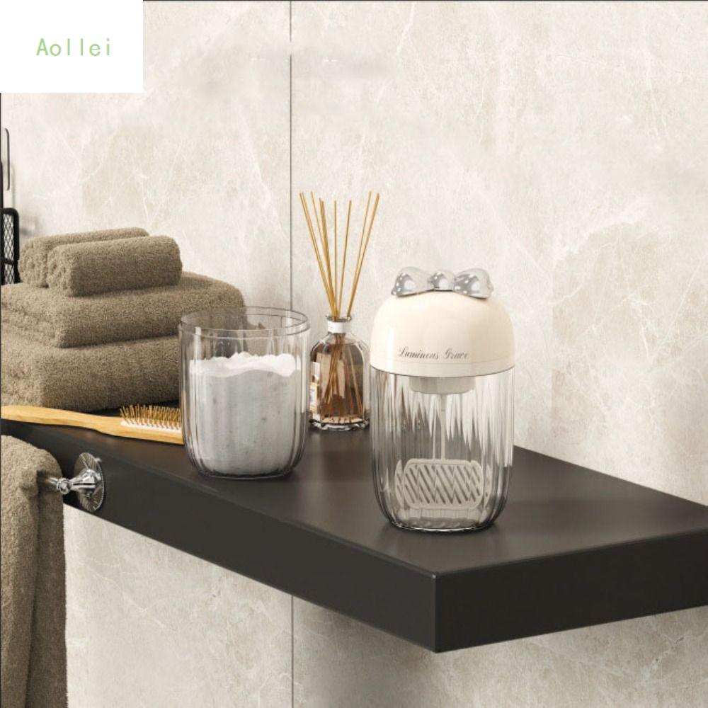 AOLLEI แบบพกพา เครื่องทำฟองนมสำหรับผิวหน้า ซักได้ ไฟฟ้า ขวดโฟมล้างหน้าแบบพกพา ชุดเครื่องมือทำฟองสบู่ แปรงซิลิโคน เครื่องทำฟองไฟฟ้า ของใช้ในห้องน้ำ ราคา 194 บาท*ส่งฟรี