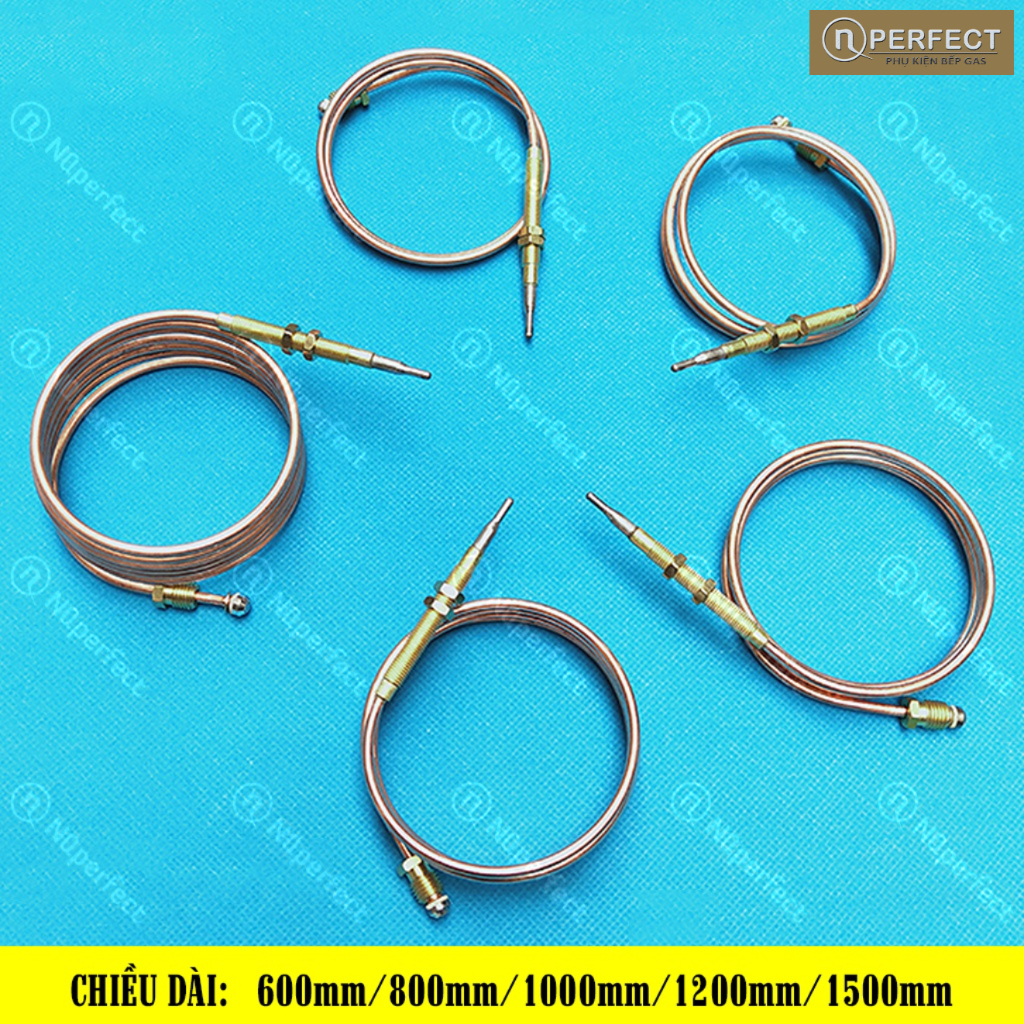 @phukienbepgas- Đầu dò cảm ứng nhiệt độ đa năng với 5 đai ốc chuyển đổi bếp ga, bếp từ, bếp lò, lò nướng, lò sưởi.. FAGOR/ELECTROLUX/MKN