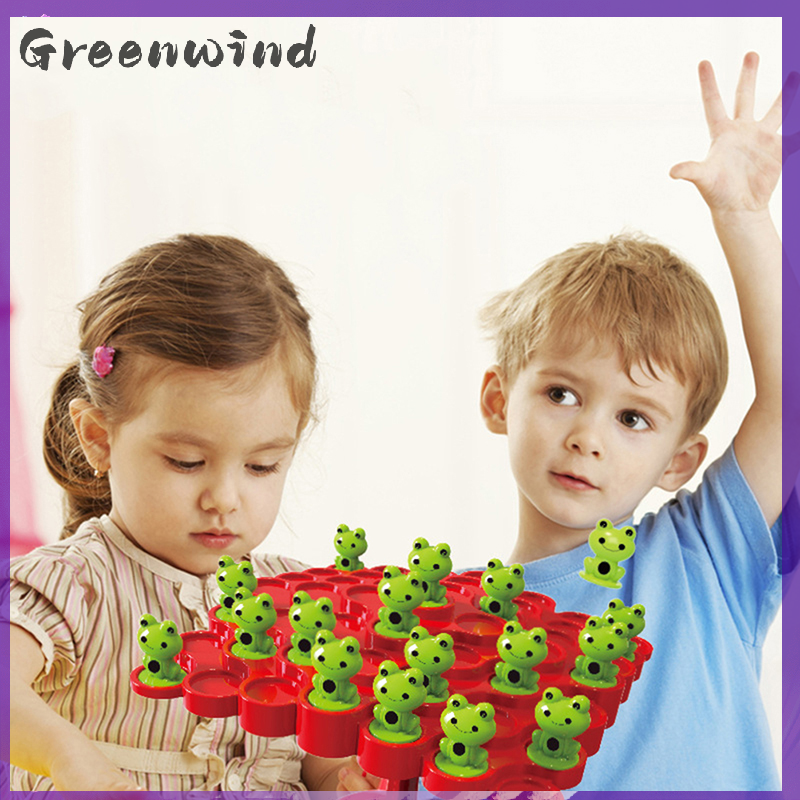 Greenwind Cây cân bằng ếch Montessori Trò chơi giáo dục Quà Tặng Học Tập