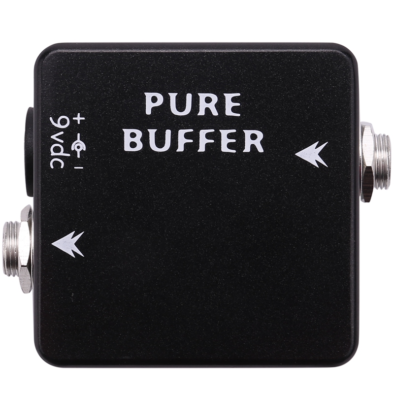 (UPGC) PURE BUFFER Guitar Pedal Buffer Guitar Effect Pedal Full Metal Shell Guitar Parts & Accessories