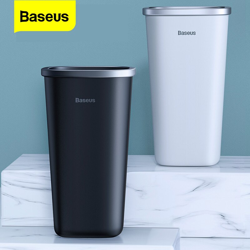 Baseus Thùng đựng rác trên xe mini Thùng rác tự động thùng rác gấp cho xe hơi Thùng rác Vật sắp xếp Giỏ rác Thùng rác gấp cho xe hơi cho Thùng rác để bàn phụ kiện