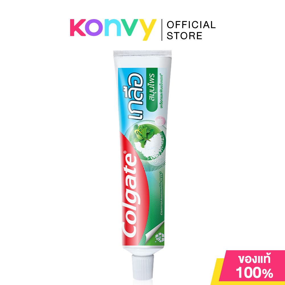 Colgate Salt Herbal 150g คอลเกต ยาสีฟันสูตรเกลือสมุนไพร