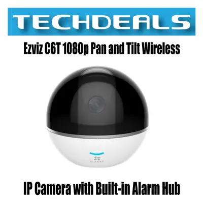 Ezviz C6T 1080p Pan and Tilt Wireless IP Camera with Built-in Alarm Hub