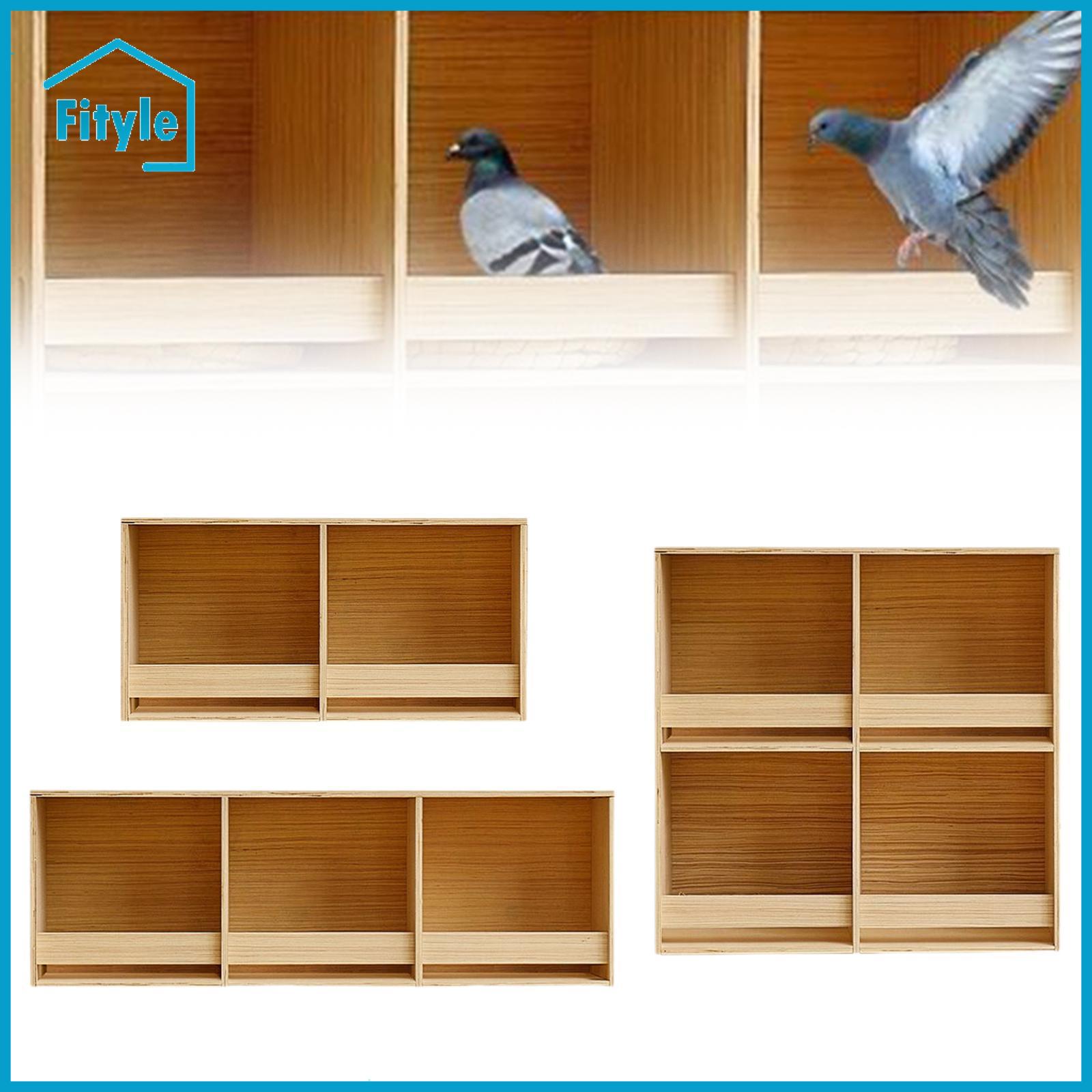 Parakeet Nesting Box Birds Nest Feeder Yard Garden Decoration Wooden Pigeon Nesting Boxes Breeding Box for Canary Finch ราคา 4,336 บาท*ส่งฟรี