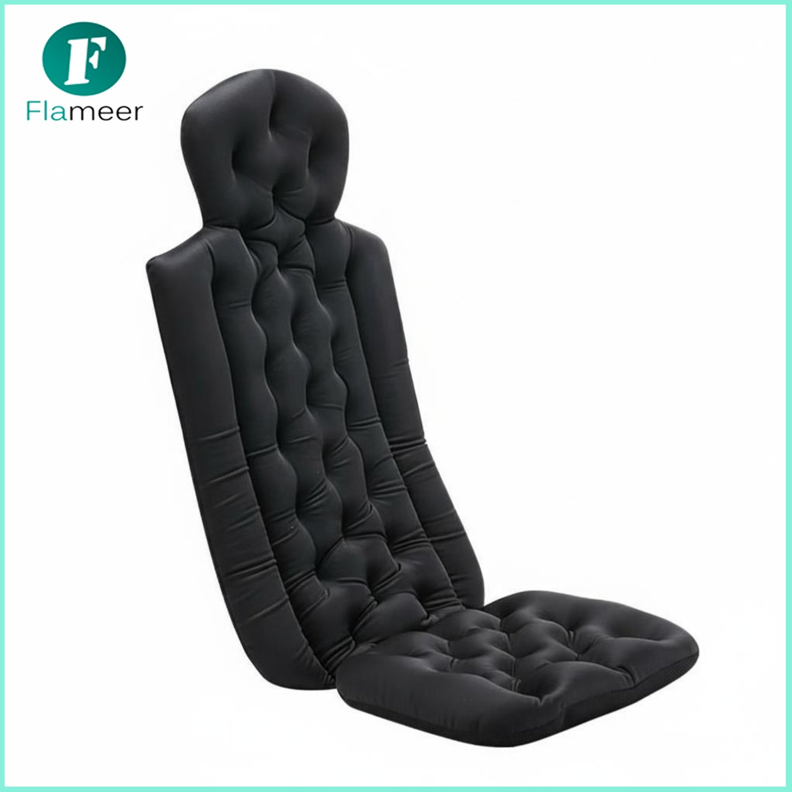Flameer Extra Thick Padding Full Body Bathtub Mat Skin-Friendly Material Full Body Bath Cushion Breathable Mesh Material Spa Lounger Pillow Foldable Design for Women ราคา 1,377 บาท*ส่งฟรี