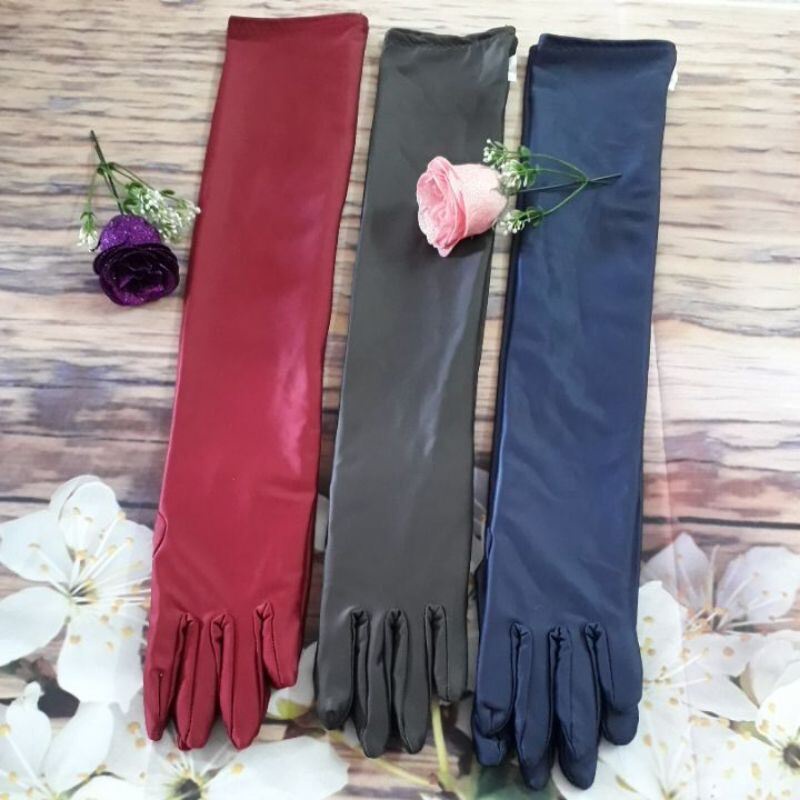 Găng Tay Nữ Ngắn Chống Nắng Bao Tay Vải Dày Chất Lượng Tốt - Shop Kim Yến 5 - 6