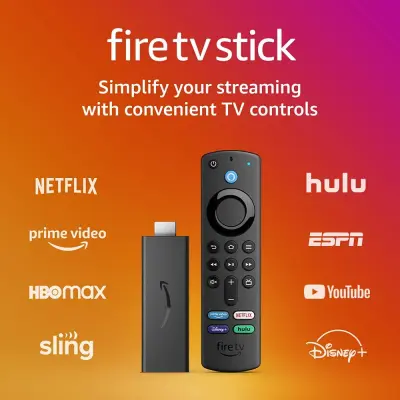 (2021 Latest!!!) Fire TV Stick (3rd Gen) with Alexa Voice Remote (includes TV controls) | HD streaming device