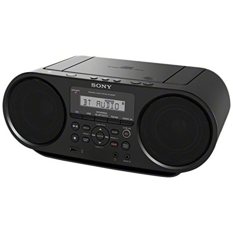 Sony Portable Bluetooth Digital Tuner AM/FM Radio Cd Player Mega Bass Reflex Stereo Sound System Plus FSM 6ft Aux Cable to Connect Any Ipod, Iphone or Mp3 Digital Audio Player Singapore