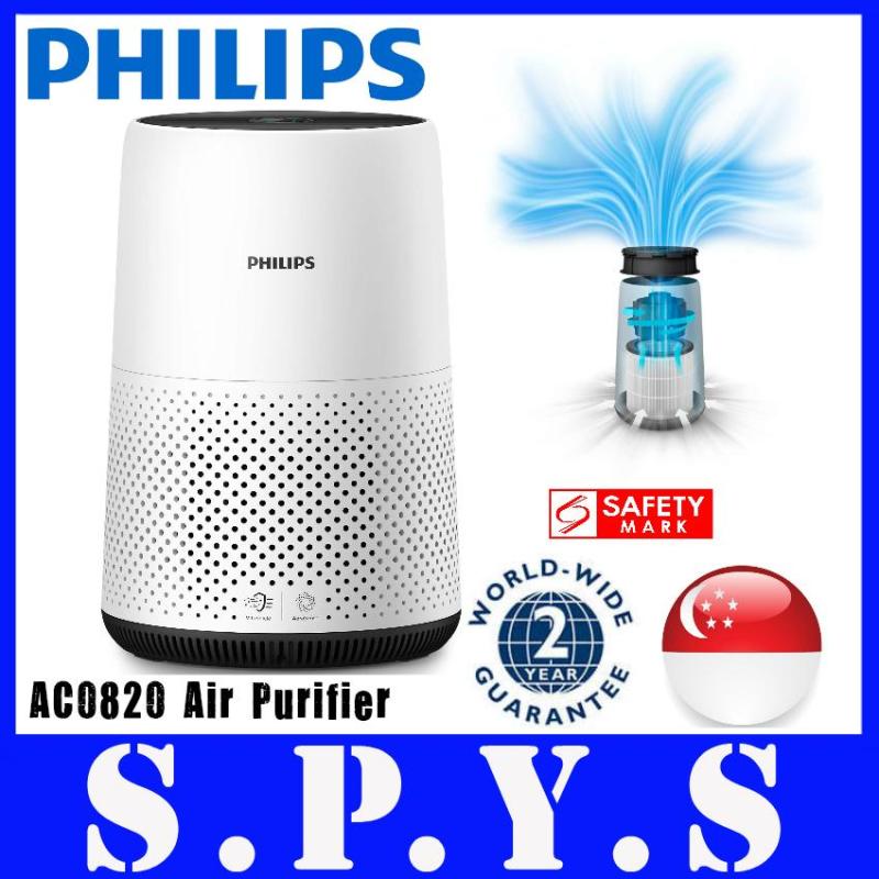 Philips AC0820 Air Purifier. Beat the Haze. Removes 99.5% of particles as small as 0.003um. Safety Mark Approved. 2 Years Warranty. Singapore