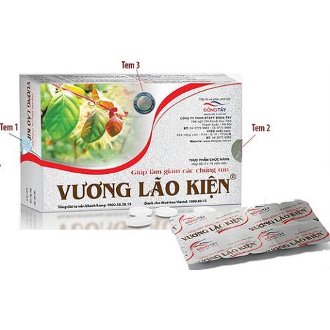 Vương Lão Kiện - Hỗ trợ giảm triệu chứng run tay run chân (Hộp30)