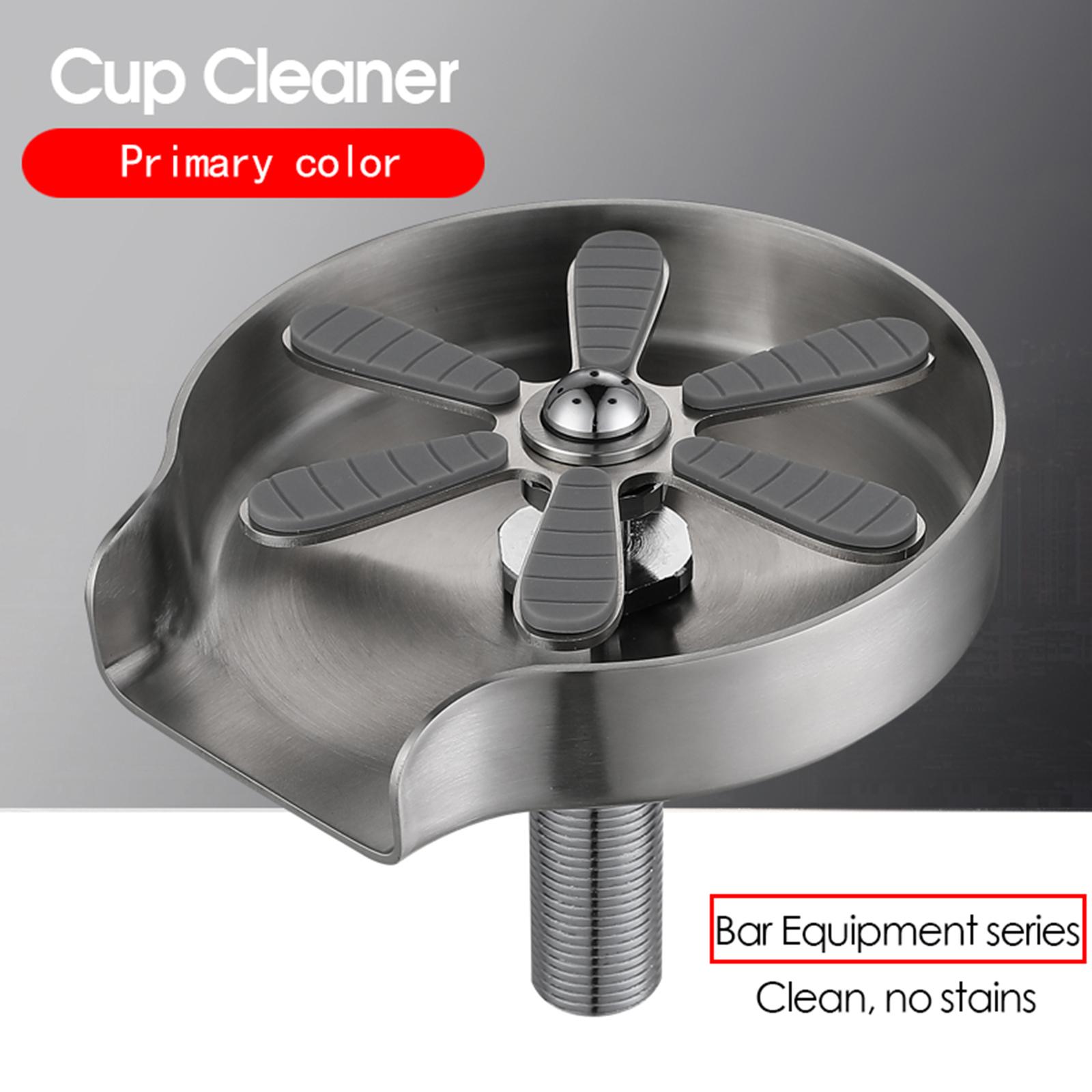 Moon Crystale Automatic Glass Rinser for Beer Coffee Milk Tea Cup Pitcher for Restaurant