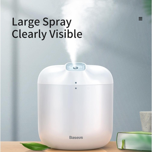 [SG Seller]Baseus Samrt Humidifier 600ML 10 hour Smart Power off Air Diffuser Humidifier Purifier For Home Office Bedroo Singapore