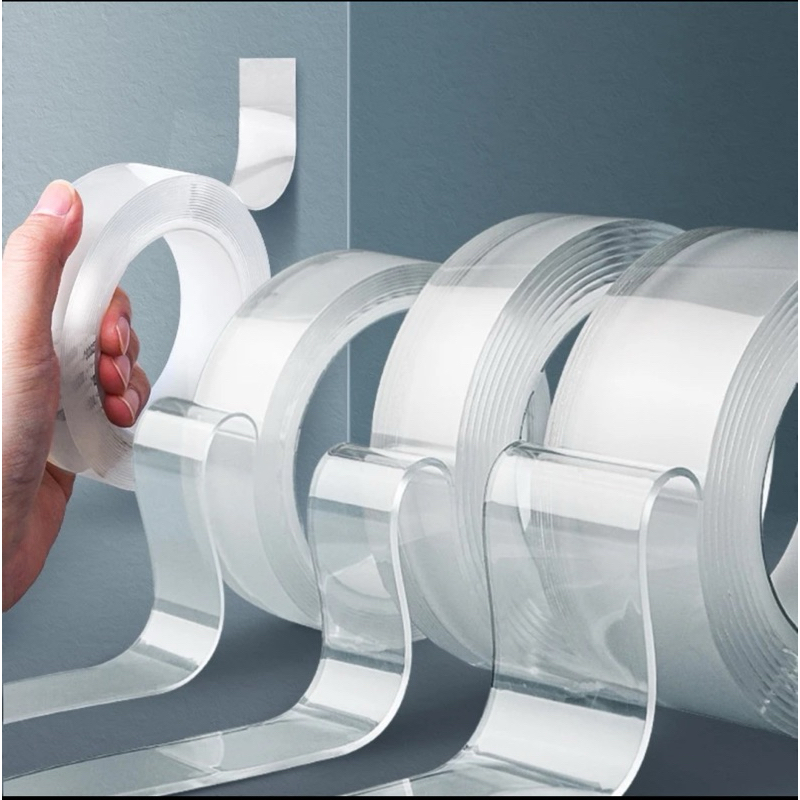 Băng keo trong suốt nano 2mặt siêu dính chất lượng cao