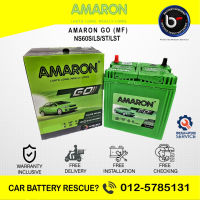 [ Installation Provided ] 46B24R (55B24R) | NS60S /ST ] Amaron Go | Car Battery Saga BLM FLX Satria Wira Iriz Vios Waja Iswara