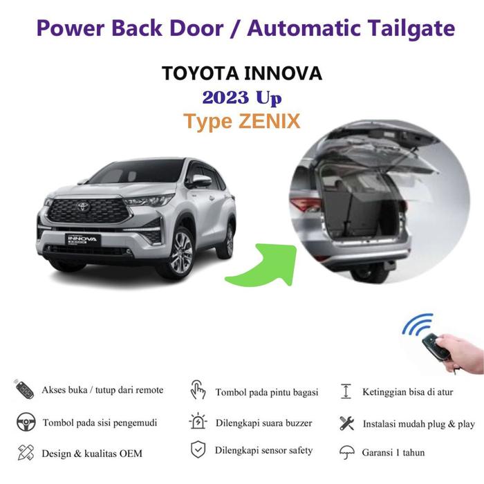 BAGASI OTOMATIS POWER BACK DOOR FOR TOYOTA ALL NEW INNOVA REBORN - LIONEL STORE01 Harga 5,970,000 rupiah*Gratis Ongkir